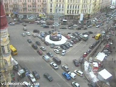 Kiev's Ministry of Emergency Situations conducts video monitoring of a situation in city